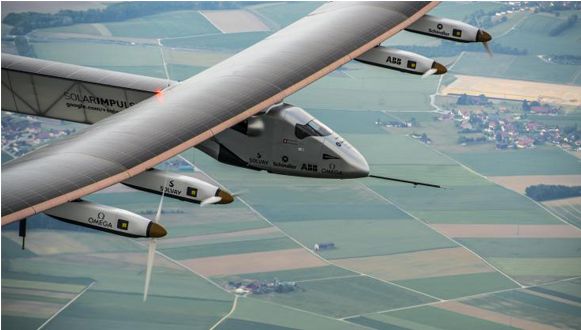 解碼全球最大太陽(yáng)能飛機(jī)“陽(yáng)光動(dòng)力2號(hào)”